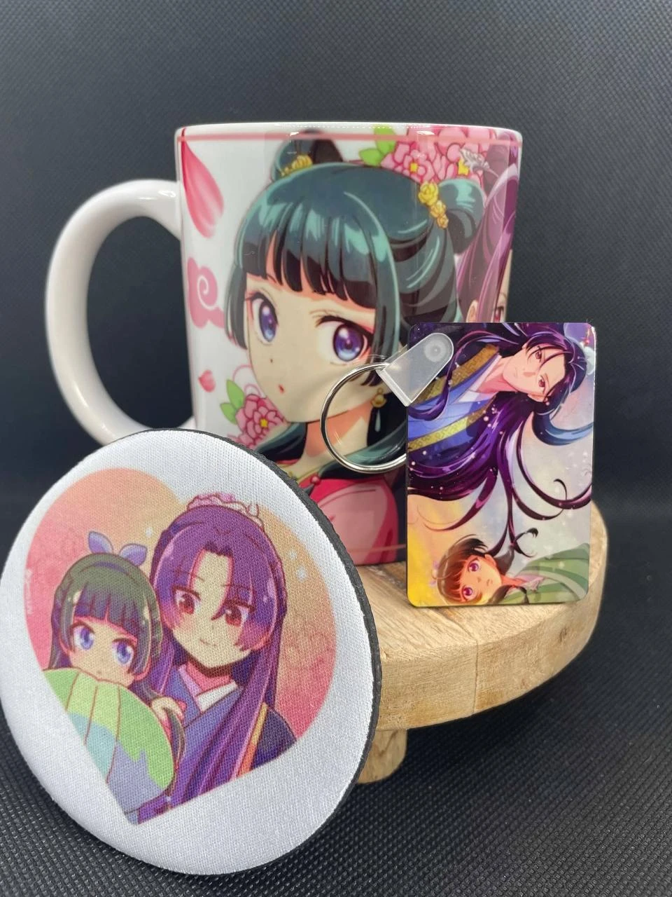 đ Coffret Mug â Mug + Porte-clĂ©s + Dessous de Tasse â Les Carnets de l'Apothica
